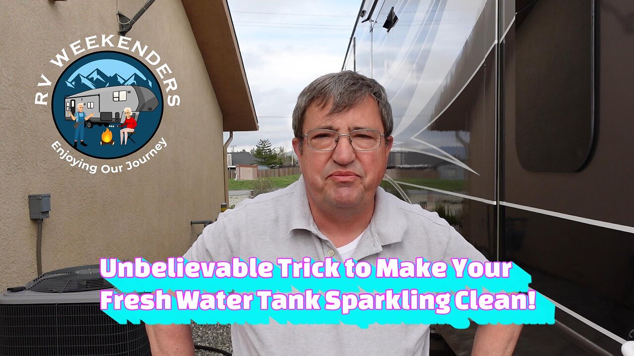 Unbelievable trick to make your Fresh Water Tank Sparkling Clean