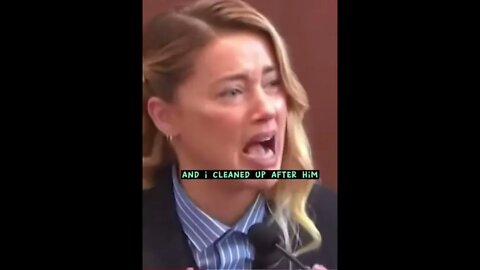 #amberheard talk about cleaning #shorts