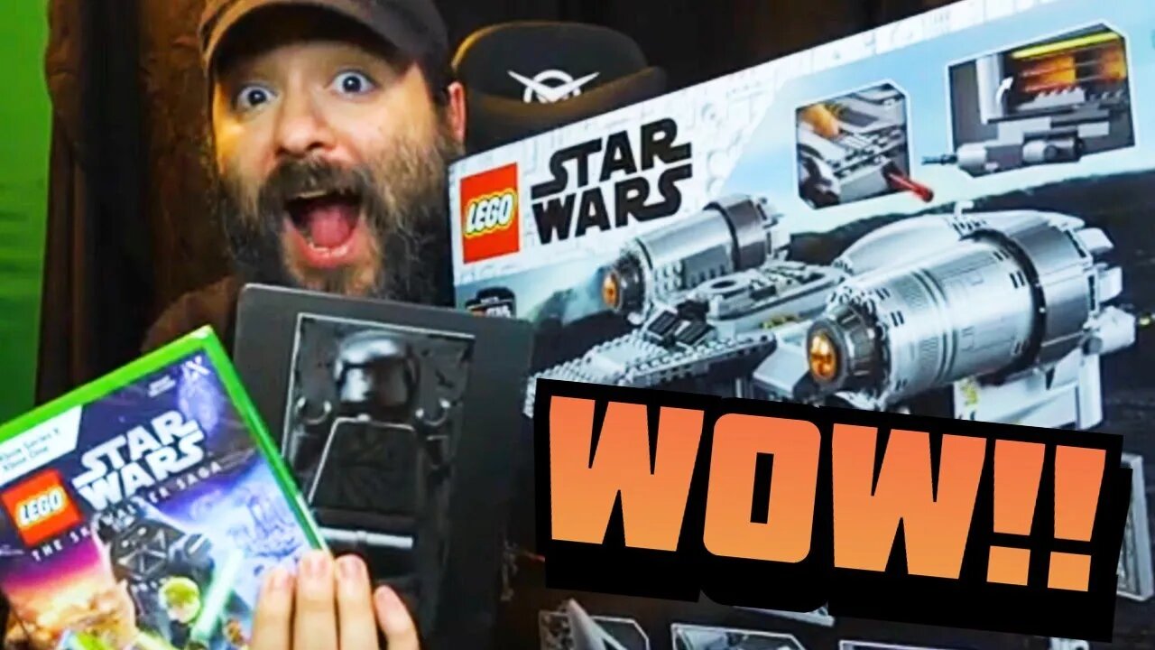 WB GAMES SENT ME LEGO STAR WARS: THE SKYWALKER SAGA STUFF! | 8-Bit Eric