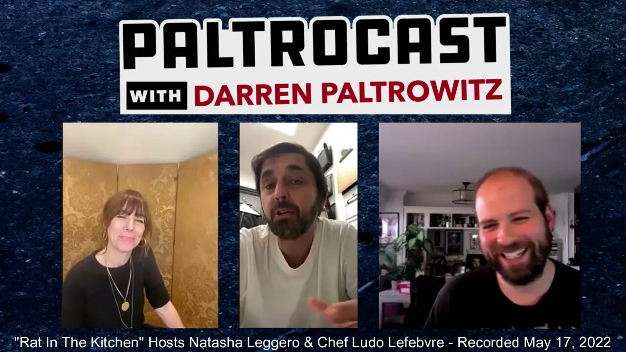 Natasha Leggero & Chef Ludo Lefebvre interview with Darren Paltrowitz