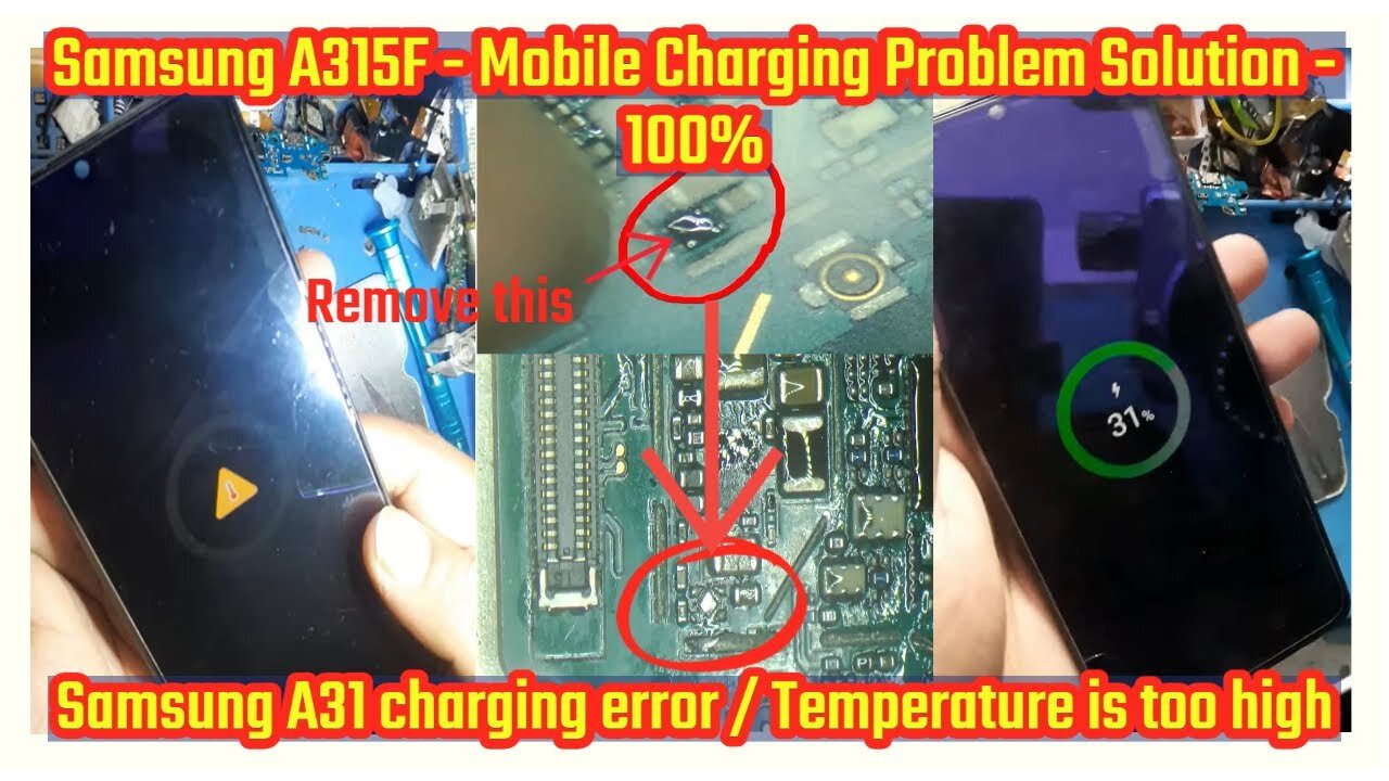 Samsung A315F - Mobile Charging Problem Solution - 100% @3sgroupofco448 #samsung #trending