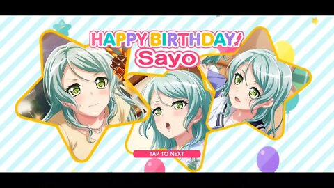 Niver da Hina-chan e da Sayo-chan em BD!GBP! e.e