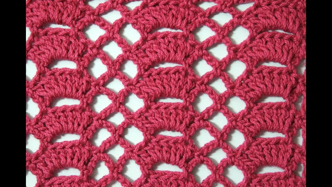 How to crochet fan shell stitch simple short tutorial by marifu6a