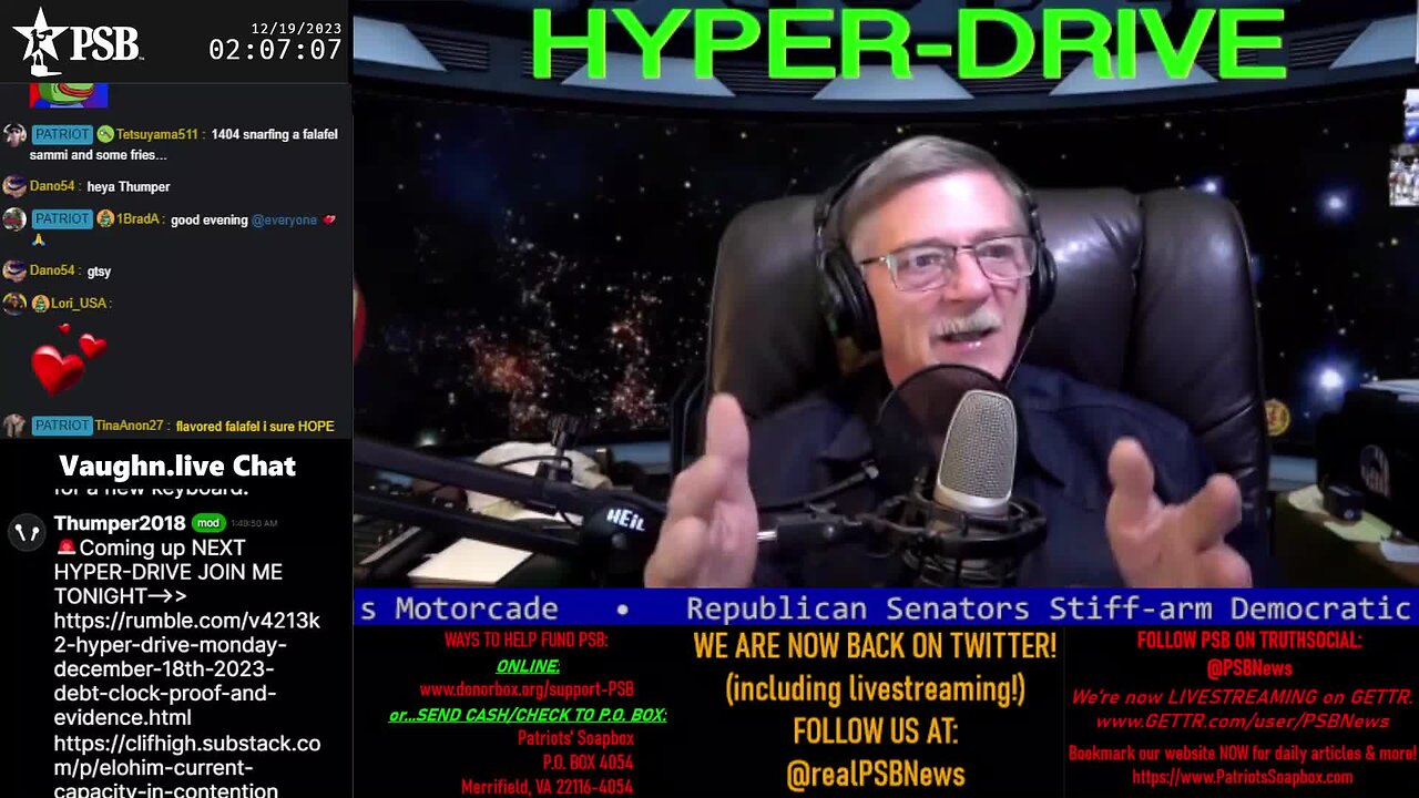 2023-12-19 02:00 EST - Hyper Drive: with Thumper