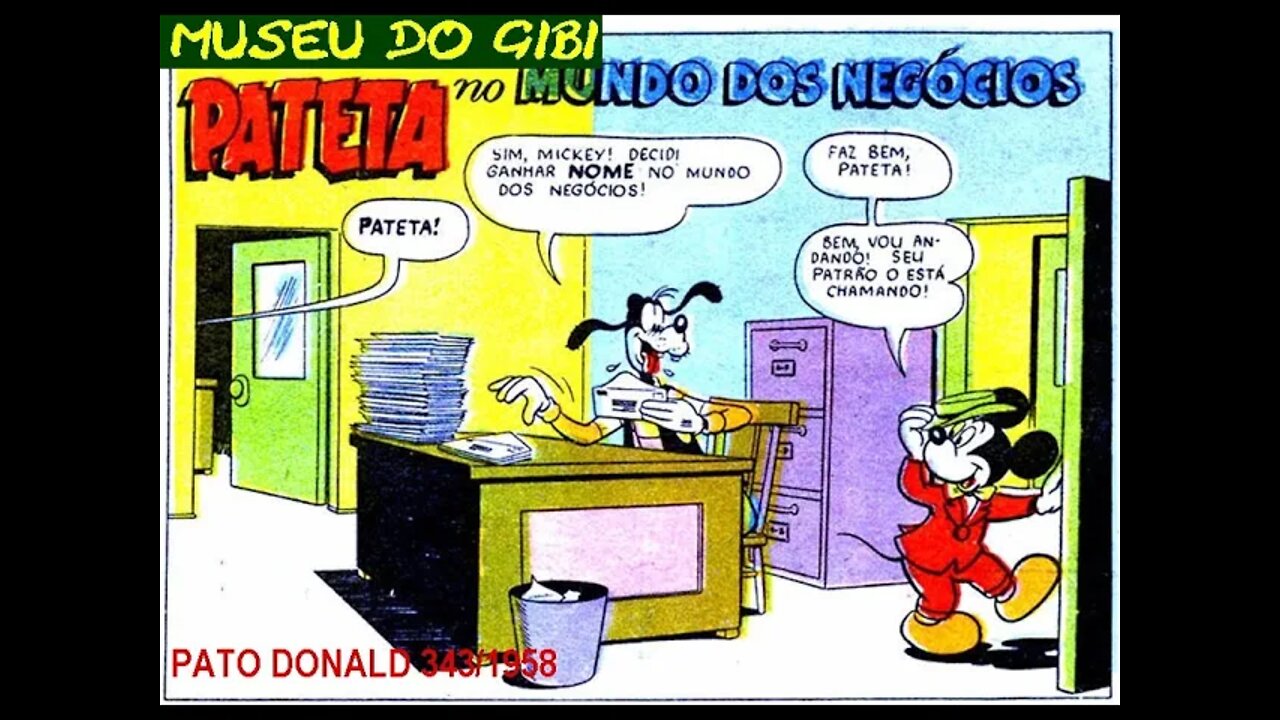 13-PATETA NO MUNDO DOS NEGOCIOS-#museudogibi #quadrinhos #comics #manga