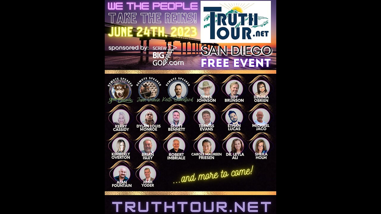 Eye of the STORM @ The San Diego Truth Tour Escondido Event 06/24/23