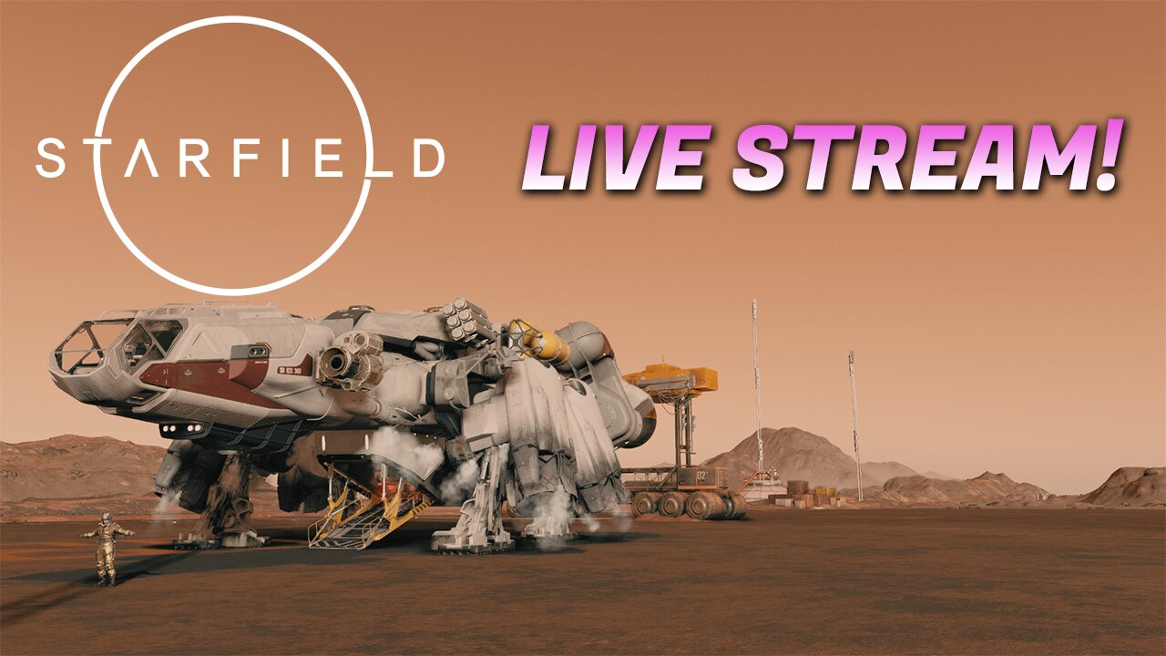 Couch Stream! Level 10+ Starfield | Livestream Gameplay