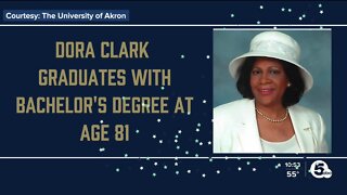 81-year-old graduates from University of Akron