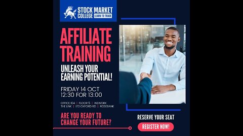 Affiliate Training 14 Oct 2022