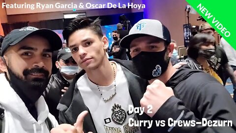 Bubble Life for Golden Boy | Ryan Garcia Vs Luke Campbell DAZN Boxing | Day 2