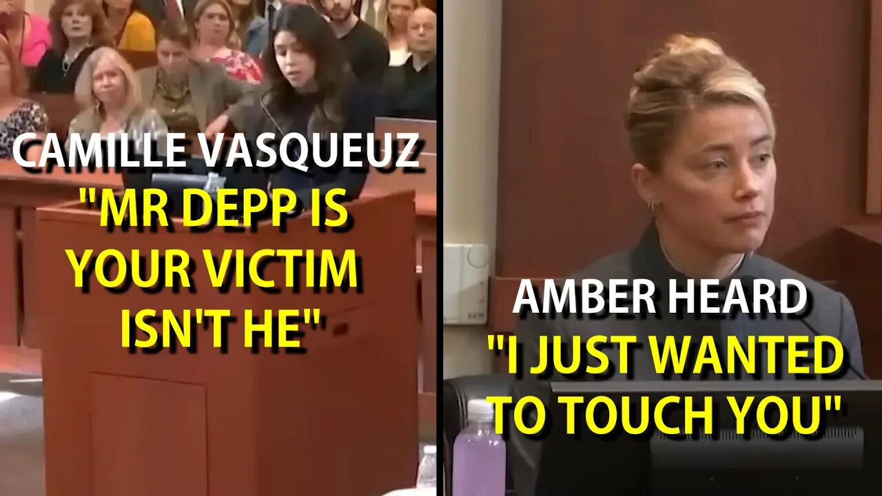 Camille Vasquez DESTROYING!! Amber Heard in CROSS EXAMINATION!