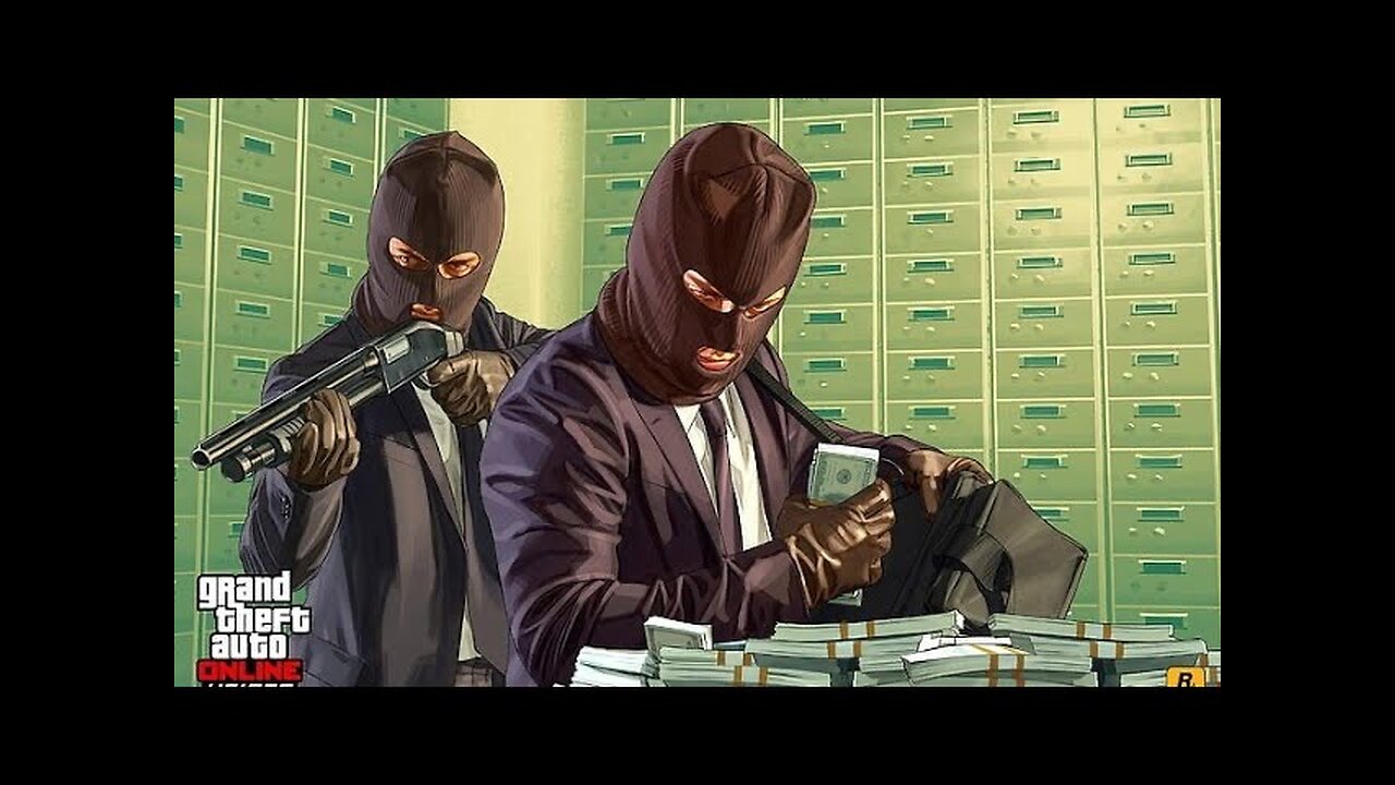 GTA 5 bank robbery | GTA 5 GAME PLAY | MISSION 1#gaming #gta5 #ps4pro
