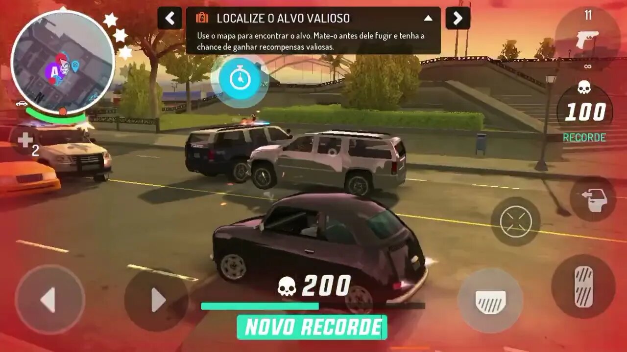 Primeiro dia na cidade ele já causo um caus ! Trocando tiro com a polícia 👮‍♀️