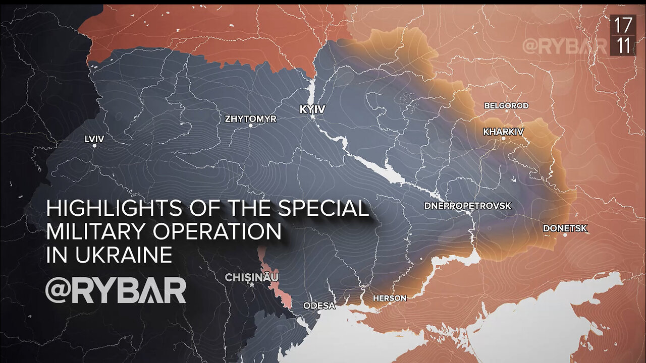 βοΈπ·πΊπΊπ¦π Rybar Daily Digest of the Special Military Operation: November 17, 2022