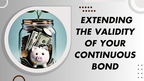 Renewing Your Expired Continuous Bond