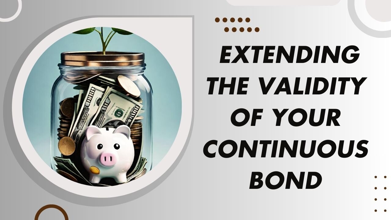 Renewing Your Expired Continuous Bond