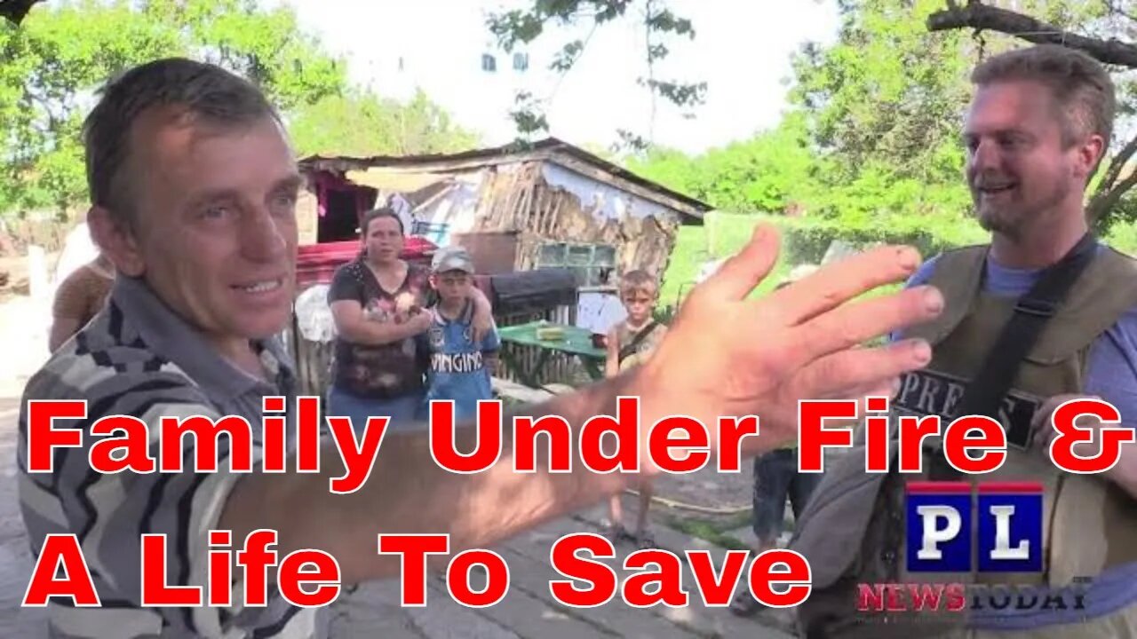 Ukraine Shells Family Of 8 & a Promise To Save a life