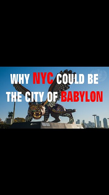 Is New York City the Great City of Babylon in the Book of Revelation #shorts #revelation