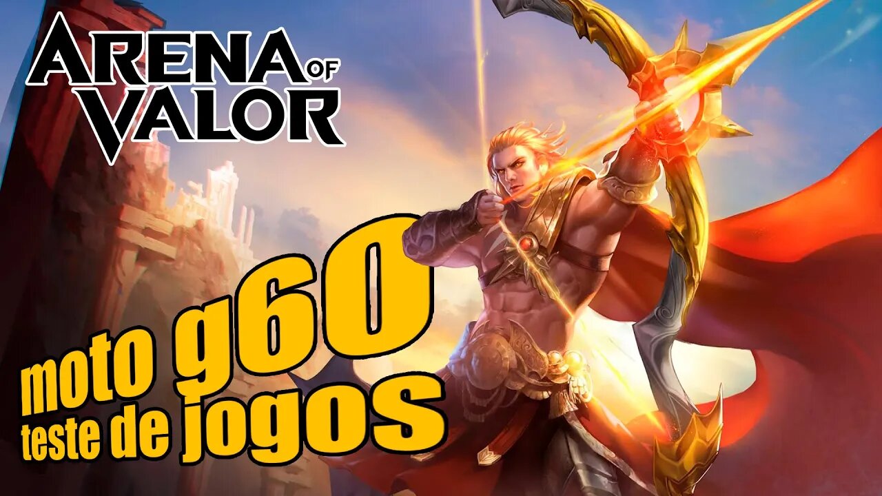 moto g60 roda Arena of Valor com tudo no máximo?