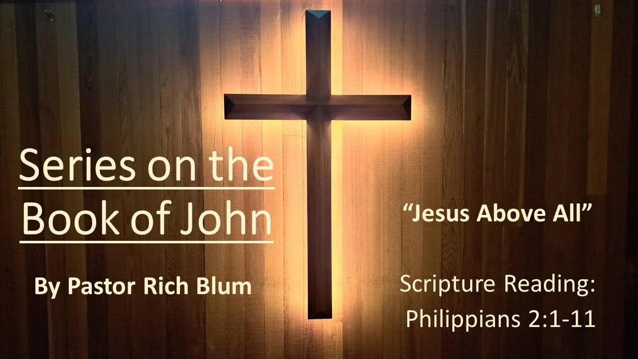Jesus is Above All