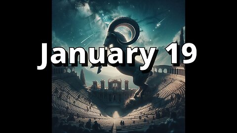 January 19 Horoscope