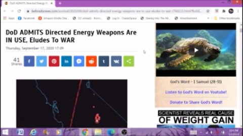 Department Of Defense Admits Directed Energy Weapons Are In Use Paranormal News