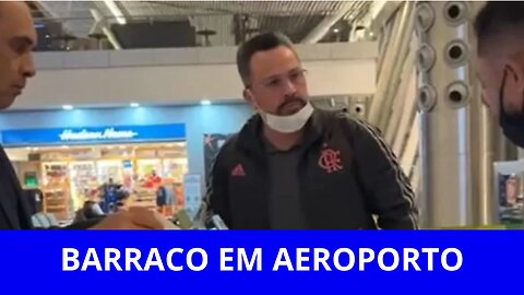 Veja o vídeo: Senador apronta barraco em aeroporto!