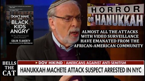 Colin Flaherty: National News Show Bells Cat - Talks About Black On Jewish Violence