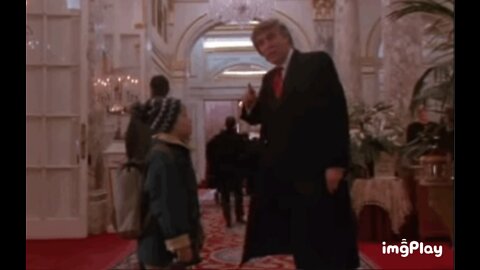 Donald Trump Home Alone Gif