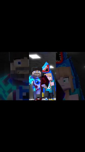 MINECRAFT: huggy wuggy esta louco!!