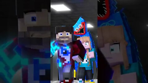 MINECRAFT: huggy wuggy esta louco!!