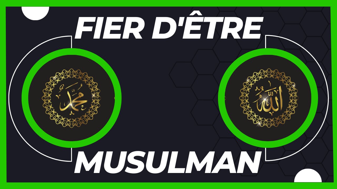 Être un musulman Fier