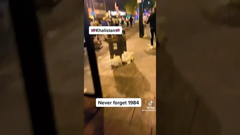 Southall Khalistan Sikhs Drive Out Indian Provocateurs