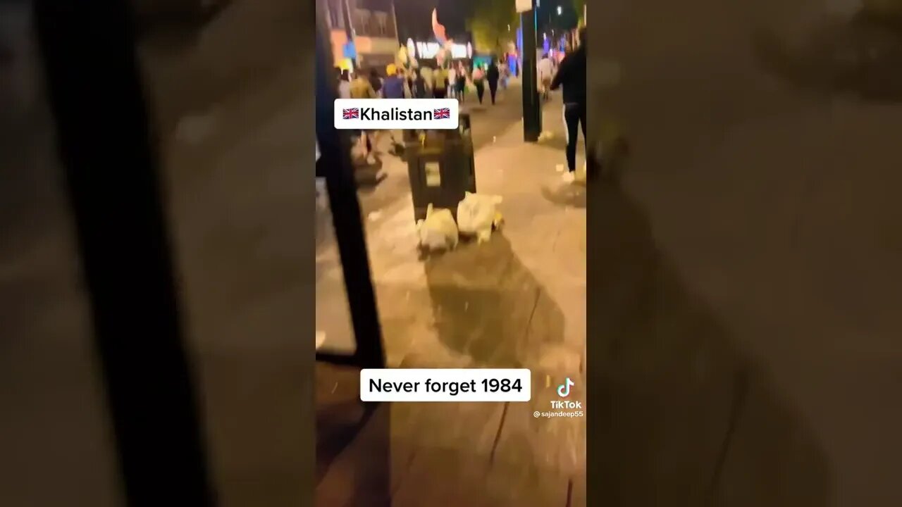 Southall Khalistan Sikhs Drive Out Indian Provocateurs