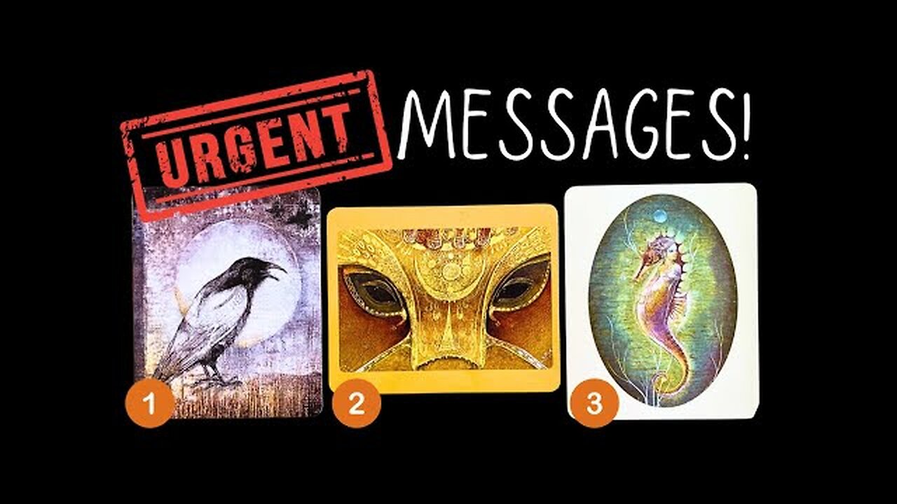 👉Urgent MESSAGES From Your Spirit Guides?!✨🕯️🫶🏼☀️✨PICK A CARD 🃏