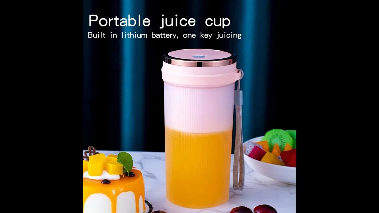 Portable blender cup | Portable electric juicer | Portable juicer blender | Mini Juicer Blender