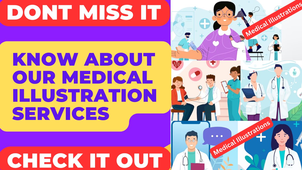 Medical Illustration - Healthcare Illustration - Medicine Illustration - Medical Drawings