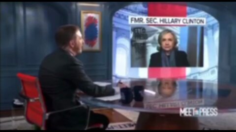 NBC host asks Hillary Clinton if Putin should be let back into the "New World Order"