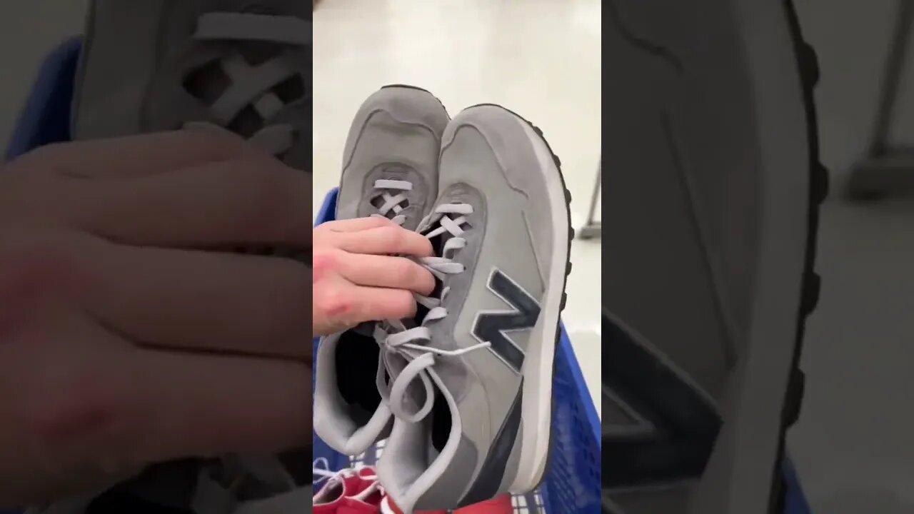 Have you ever found these shoes at the thrift? #shorts