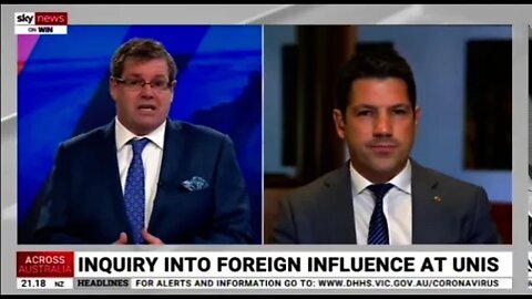 Sky News - Foreign interference, Wolf Warrior Diplomacy and the US election