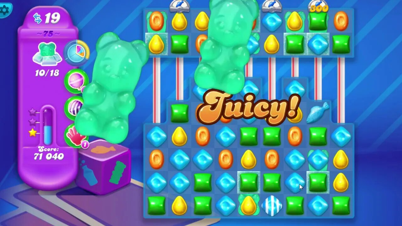 Candy Crush Soda Saga Level 75