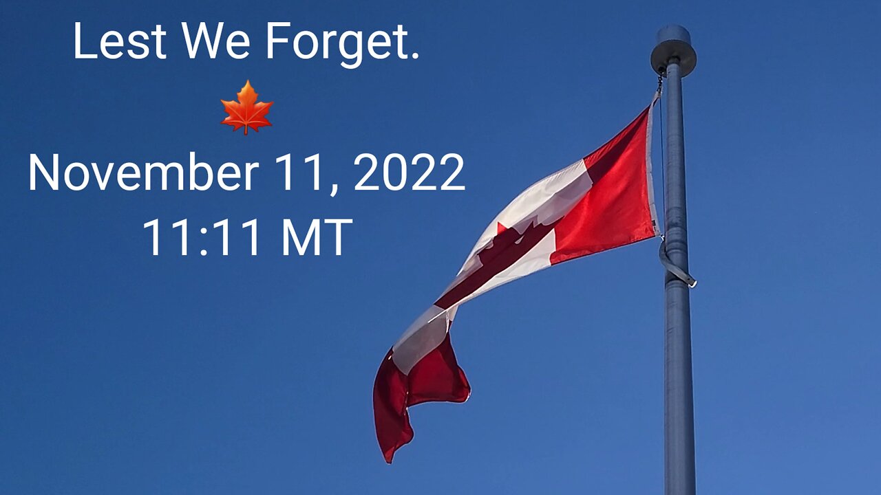 Remembrance Day November 11, 2022