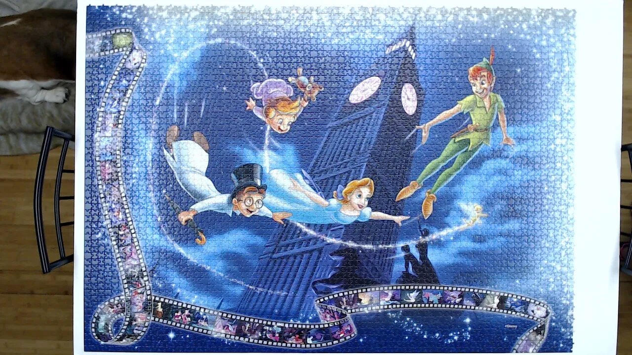 Peter Pan 40,320 Piece Jigsaw Puzzle Time Lapse