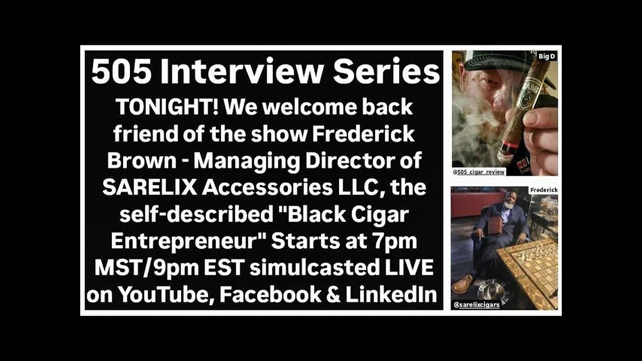 Interview with Frederick Brown of Sarelix Accessories LLC