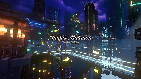 Nivalis Midtown District from CloudPunk Ambient World