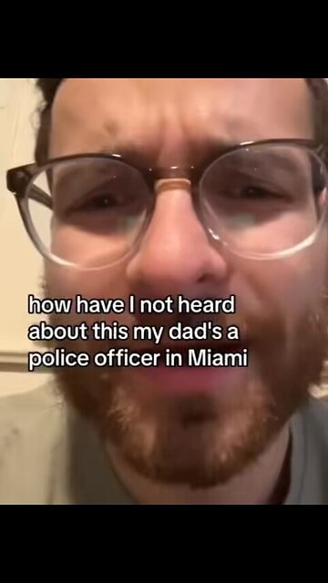Miami Police office - NOT ALLOWED TO TALK ABOUT IT