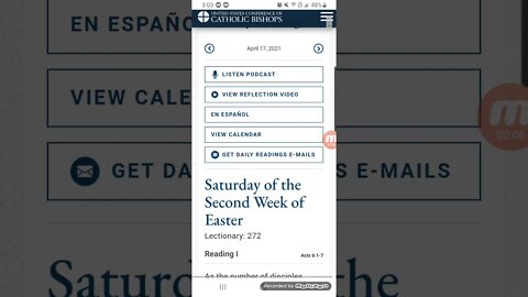 Jesus is our Savior/ Bible reading April 17 / 2021