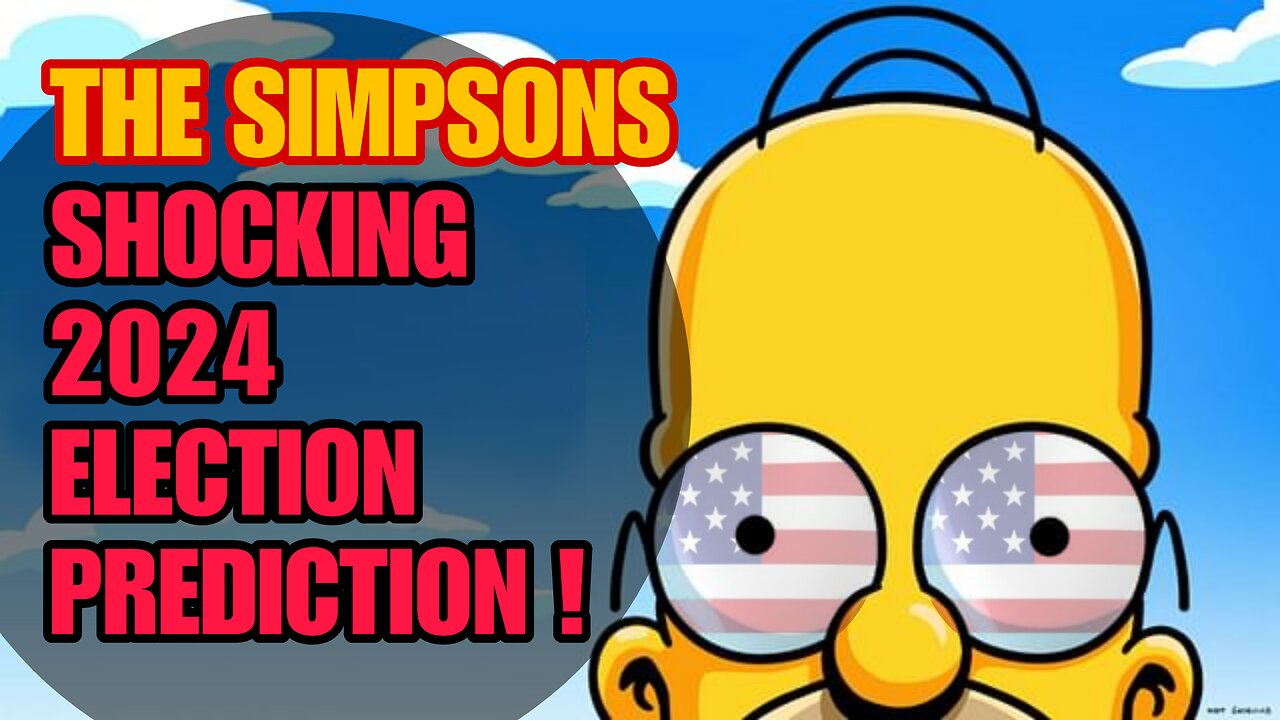 Shocking 2024 Election Prediction! Seems The Simpsons did it AGAIN!