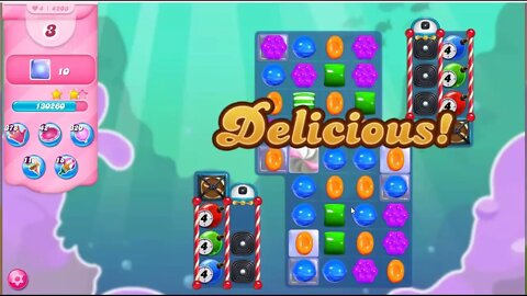 Candy Crush Level 4203 Talkthrough, 10 Moves 0 Boosters