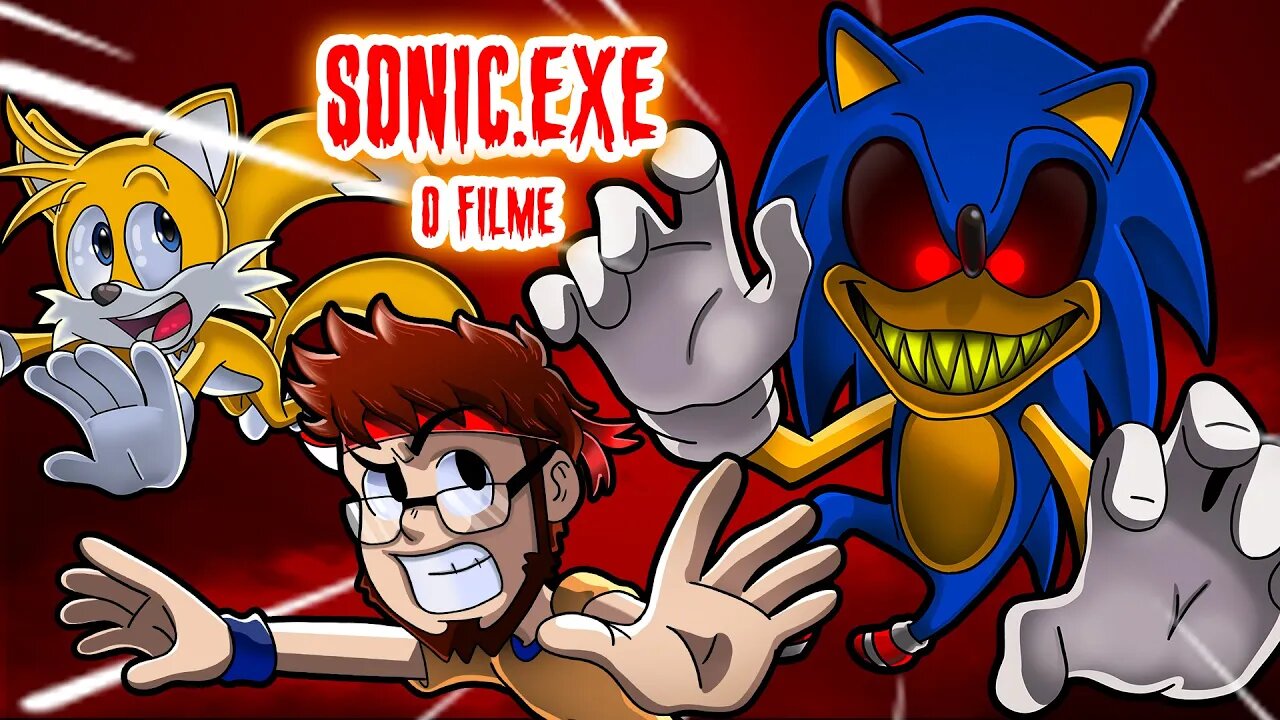 SONIC EXE o FILME 😈| FITA AMALDIÇOADA do SONIC